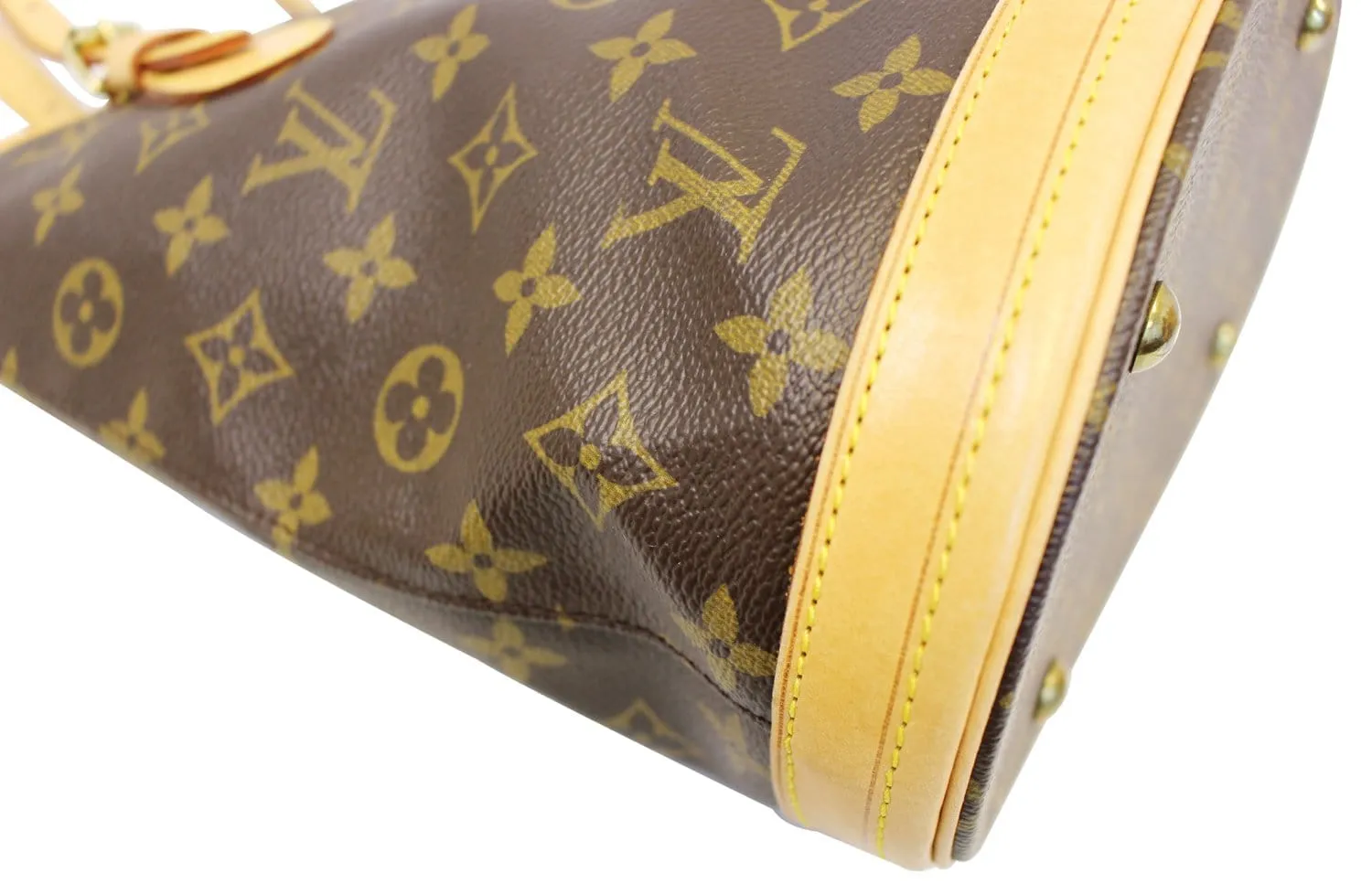 LOUIS VUITTON Monogram Canvas Petit Bucket Shoulder Bag