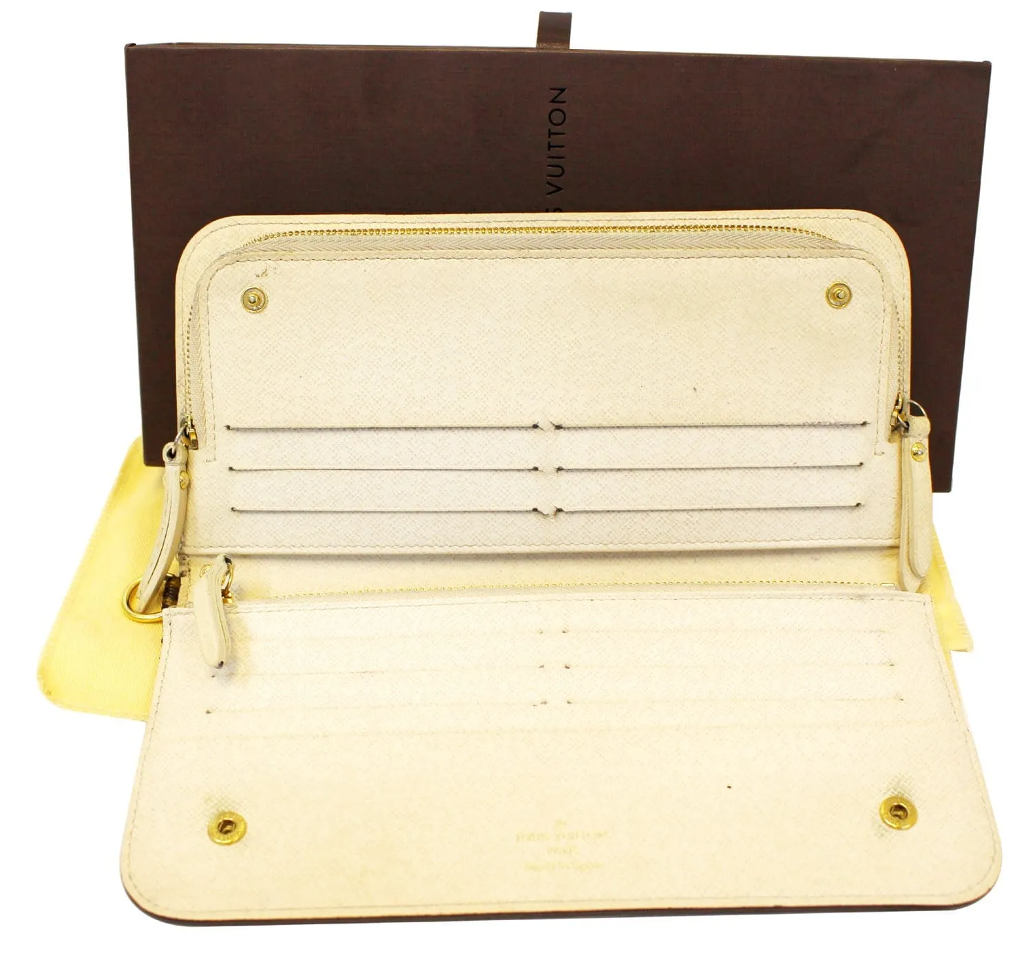 LOUIS VUITTON Monogram Canvas Portefeuille Ivoire Insolite Wallet