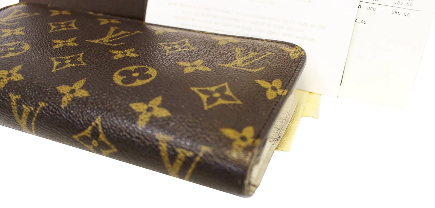 LOUIS VUITTON Monogram Canvas Portefeuille Ivoire Insolite Wallet