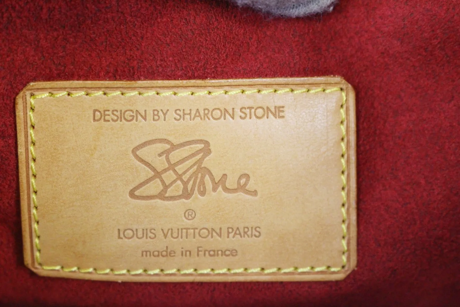 LOUIS VUITTON Monogram Canvas Sharon Stone Amfar Three Bag