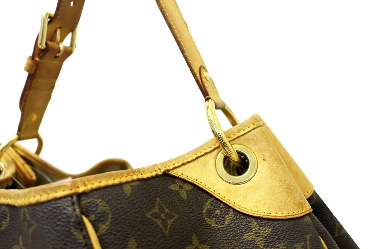 LOUIS VUITTON Monogram Galliera GM Shoulder Tote Handbag
