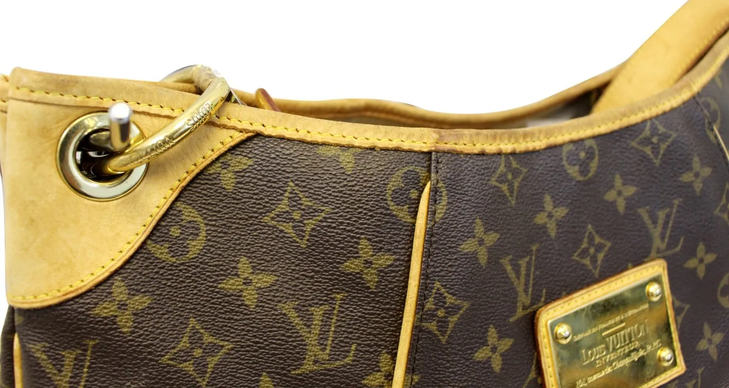 LOUIS VUITTON Monogram Galliera GM Shoulder Tote Handbag