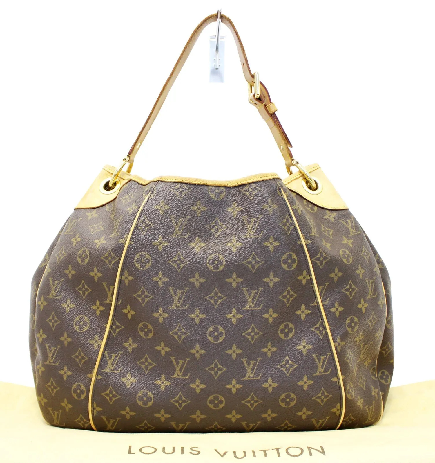 LOUIS VUITTON Monogram Galliera GM Shoulder Tote Handbag