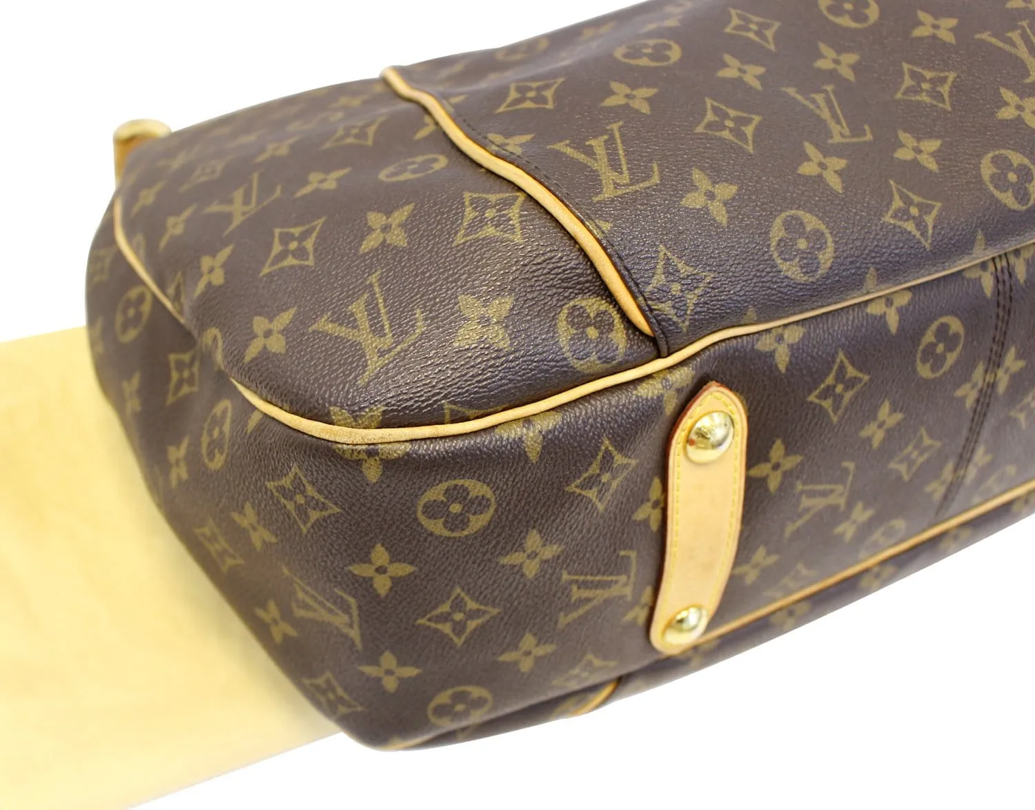 LOUIS VUITTON Monogram Galliera GM Shoulder Tote Handbag