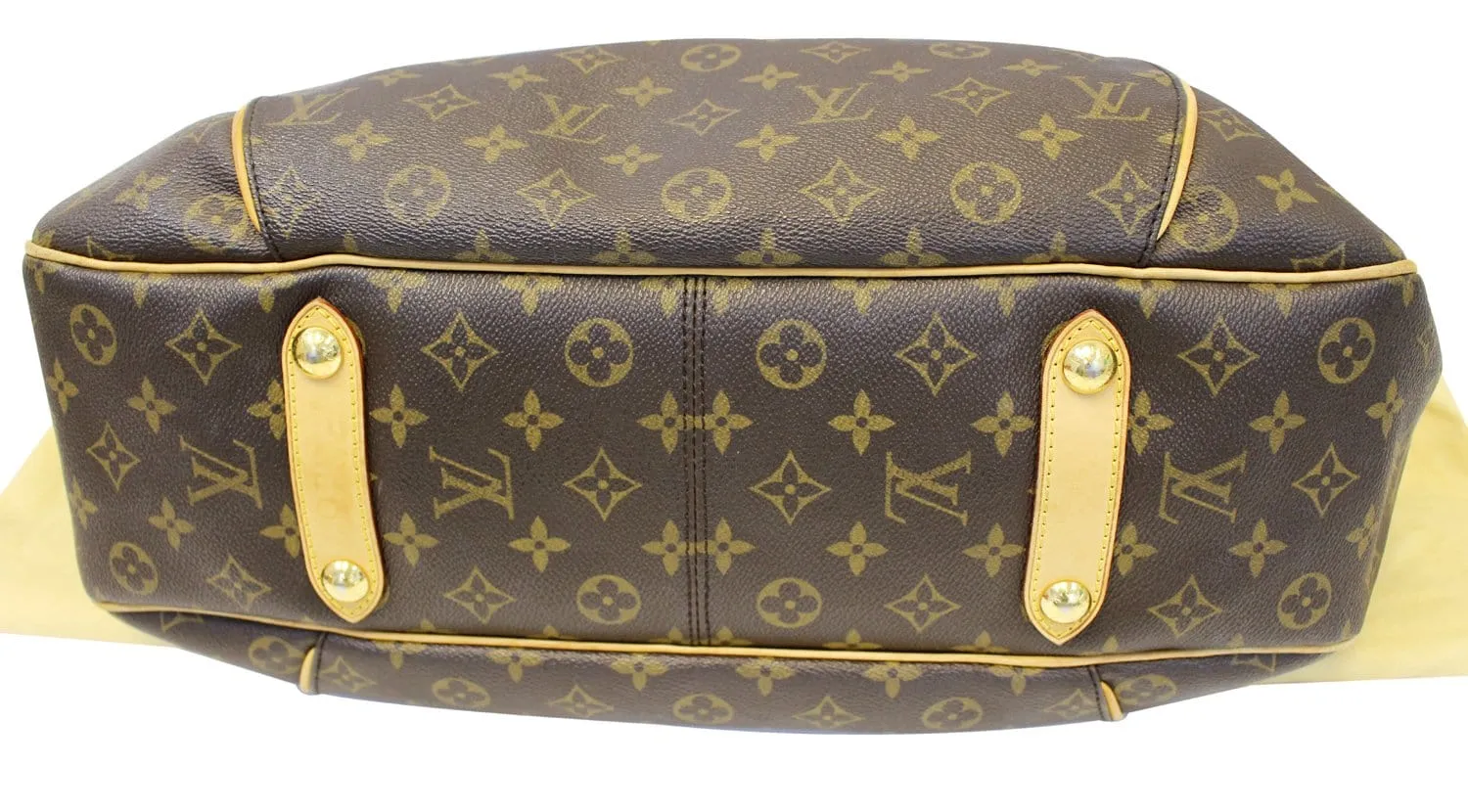 LOUIS VUITTON Monogram Galliera GM Shoulder Tote Handbag