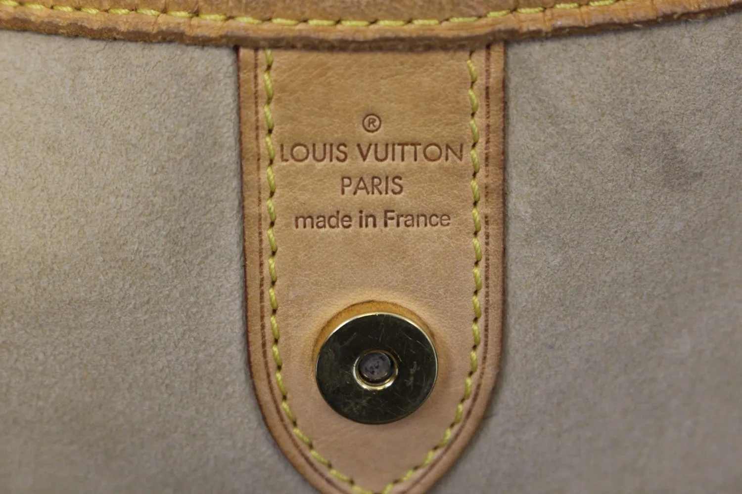 LOUIS VUITTON Monogram Galliera GM Shoulder Tote Handbag