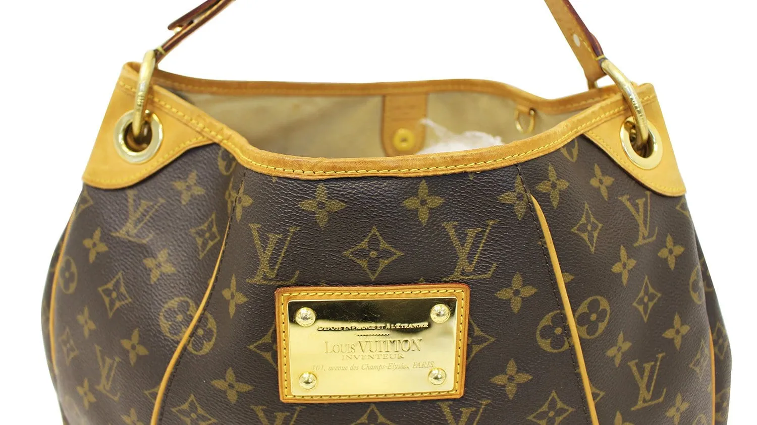LOUIS VUITTON Monogram Galliera PM Shoulder Bag