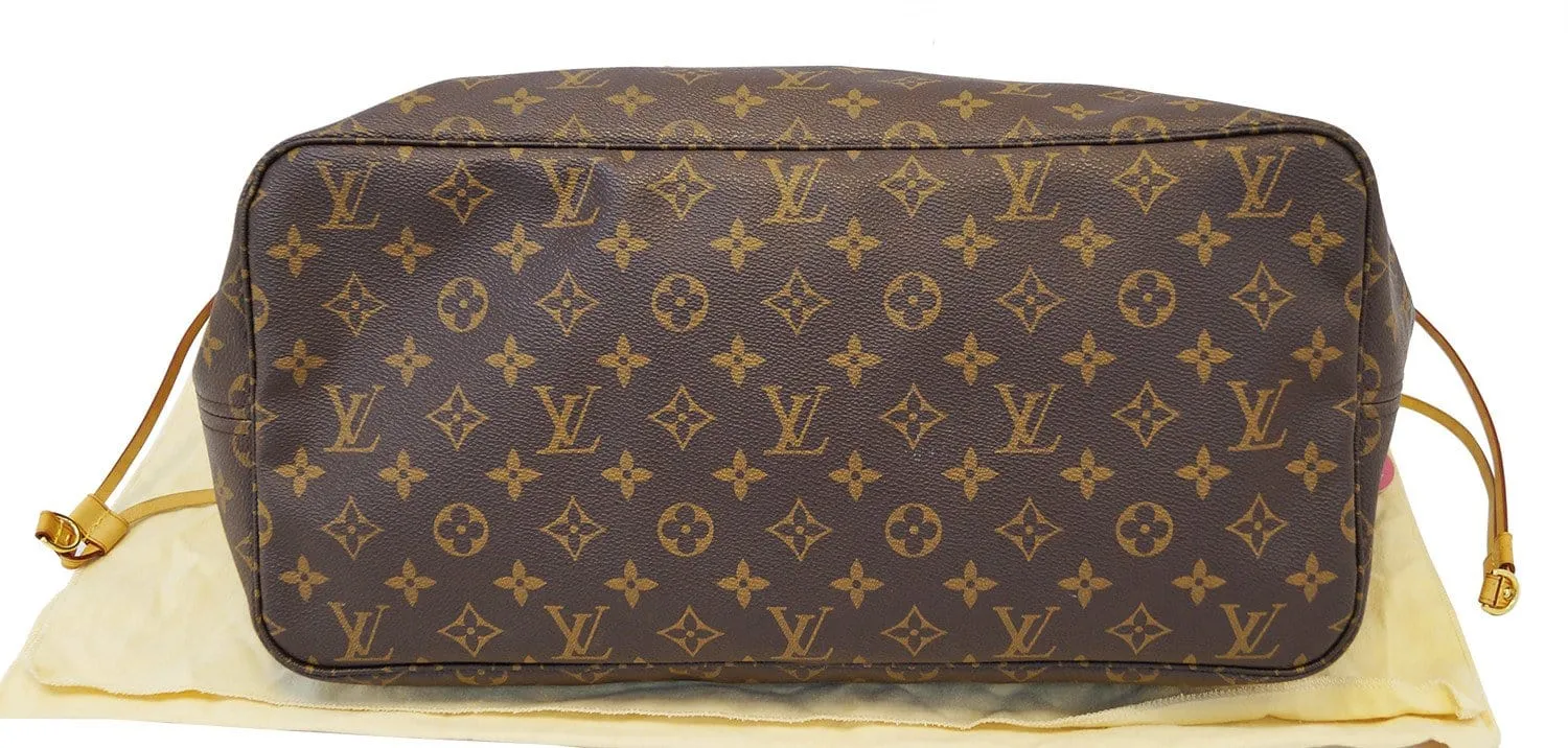 LOUIS VUITTON Monogram Neverfull GM Tote Shoulder Bag