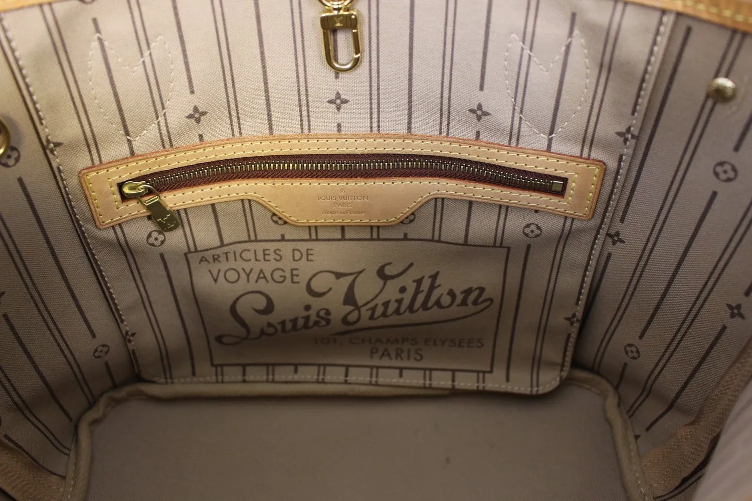 LOUIS VUITTON Monogram Neverfull PM Tote Bag