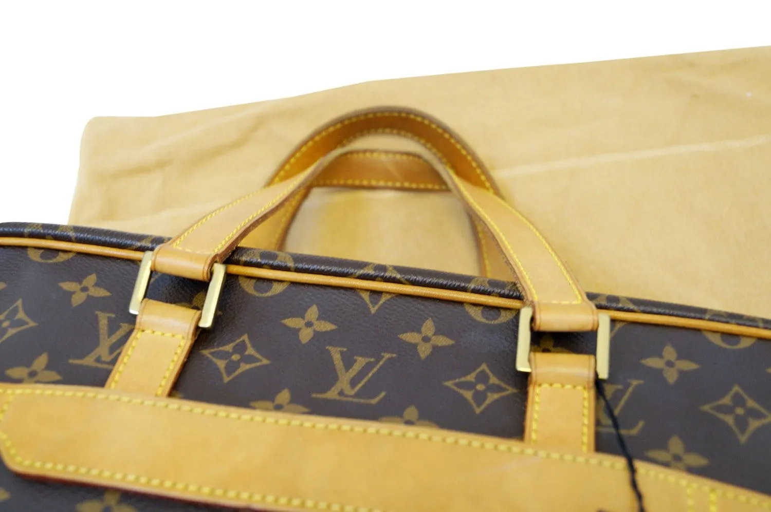 LOUIS VUITTON Monogram Porte Documents Pegase Brief Case