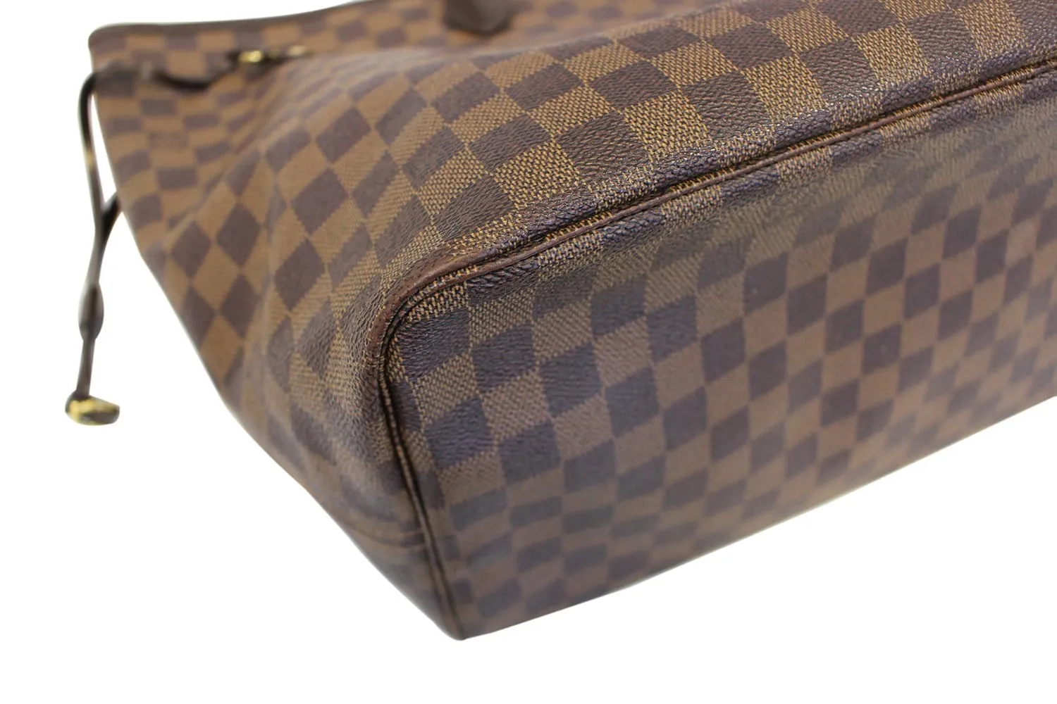 LOUIS VUITTON Pre Owned Tote Bag Damier Ebene Neverfull GM