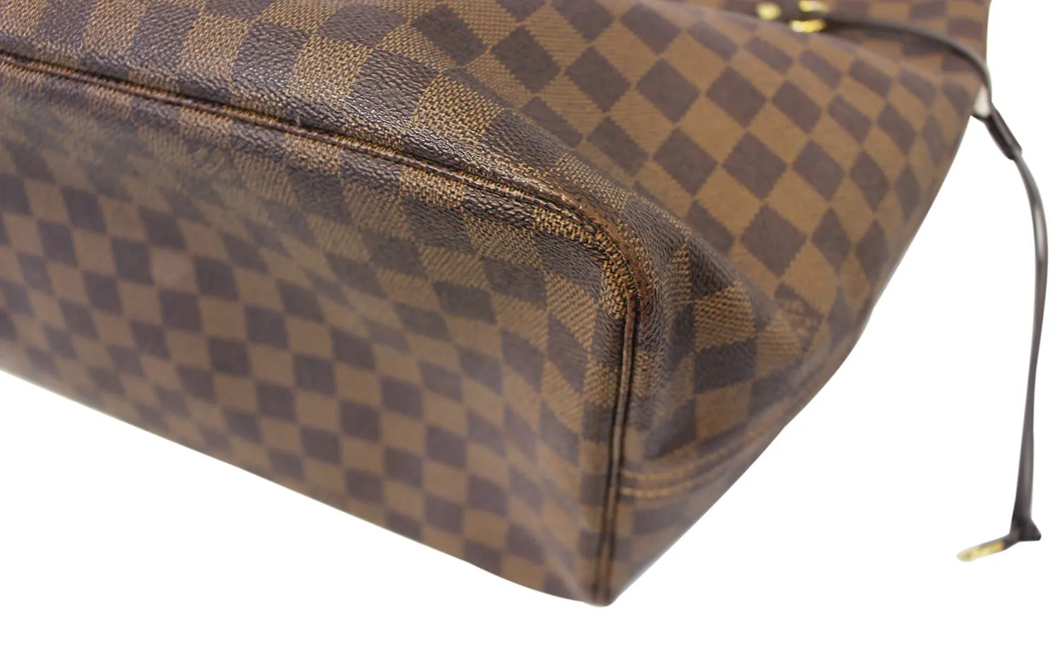 LOUIS VUITTON Pre Owned Tote Bag Damier Ebene Neverfull GM