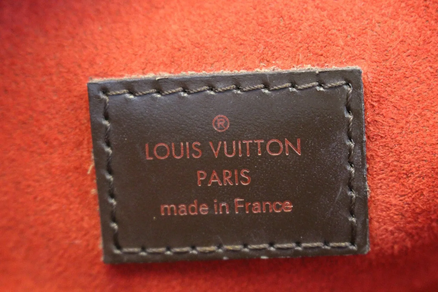 LOUIS VUITTON Trevi GM Damier Ebene 2way Handbag