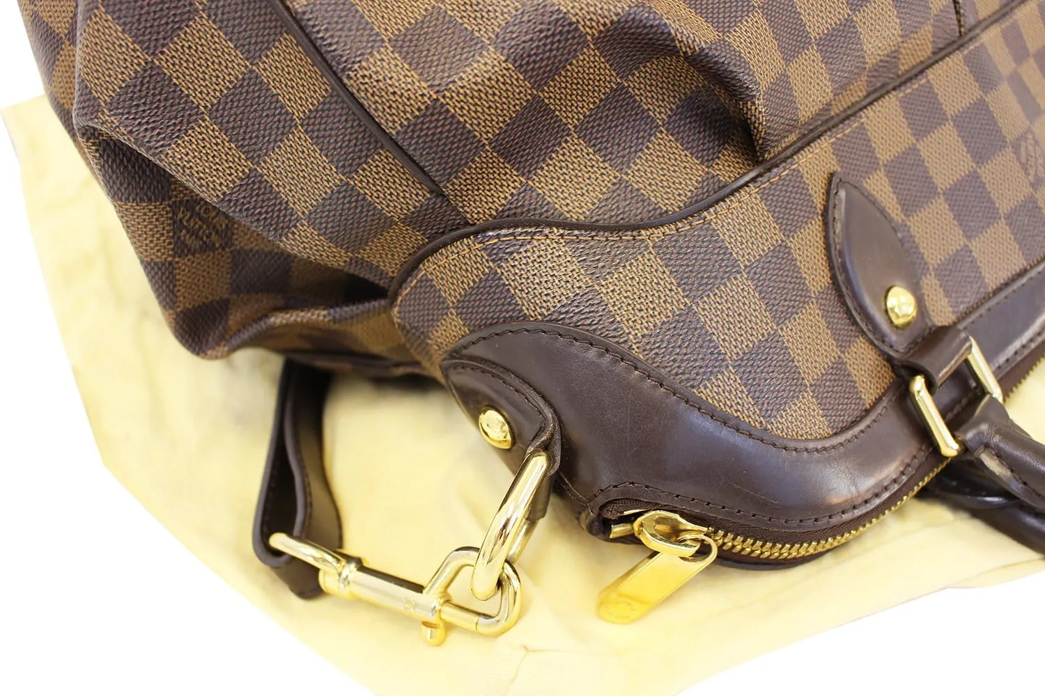 LOUIS VUITTON Trevi GM Damier Ebene 2way Handbag