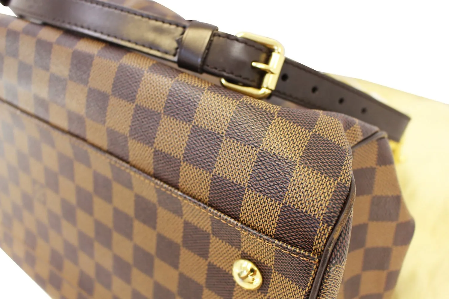 LOUIS VUITTON Trevi GM Damier Ebene 2way Handbag