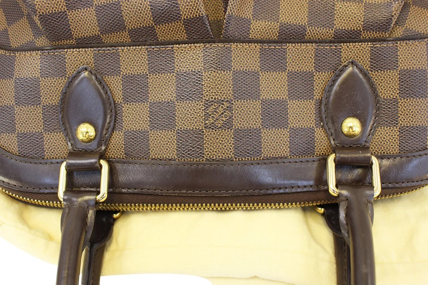 LOUIS VUITTON Trevi GM Damier Ebene 2way Handbag