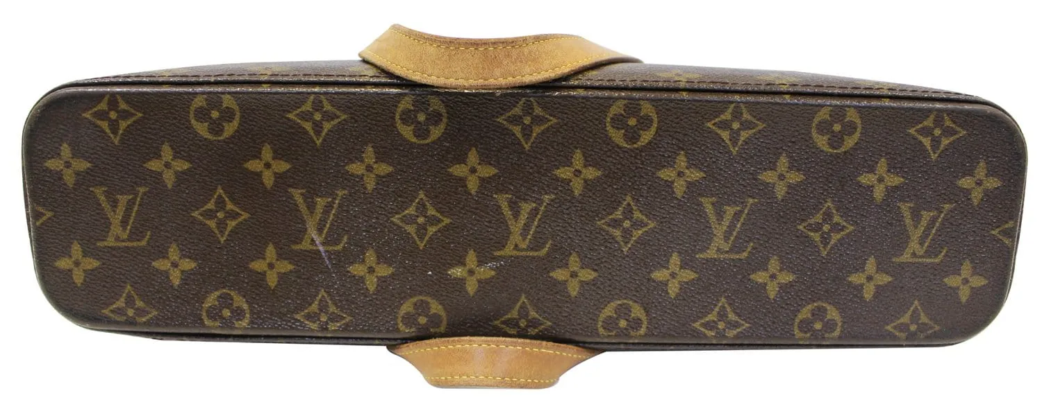 LOUIS VUITTON Used Handbag Monogram Canvas Brown Luco Tote