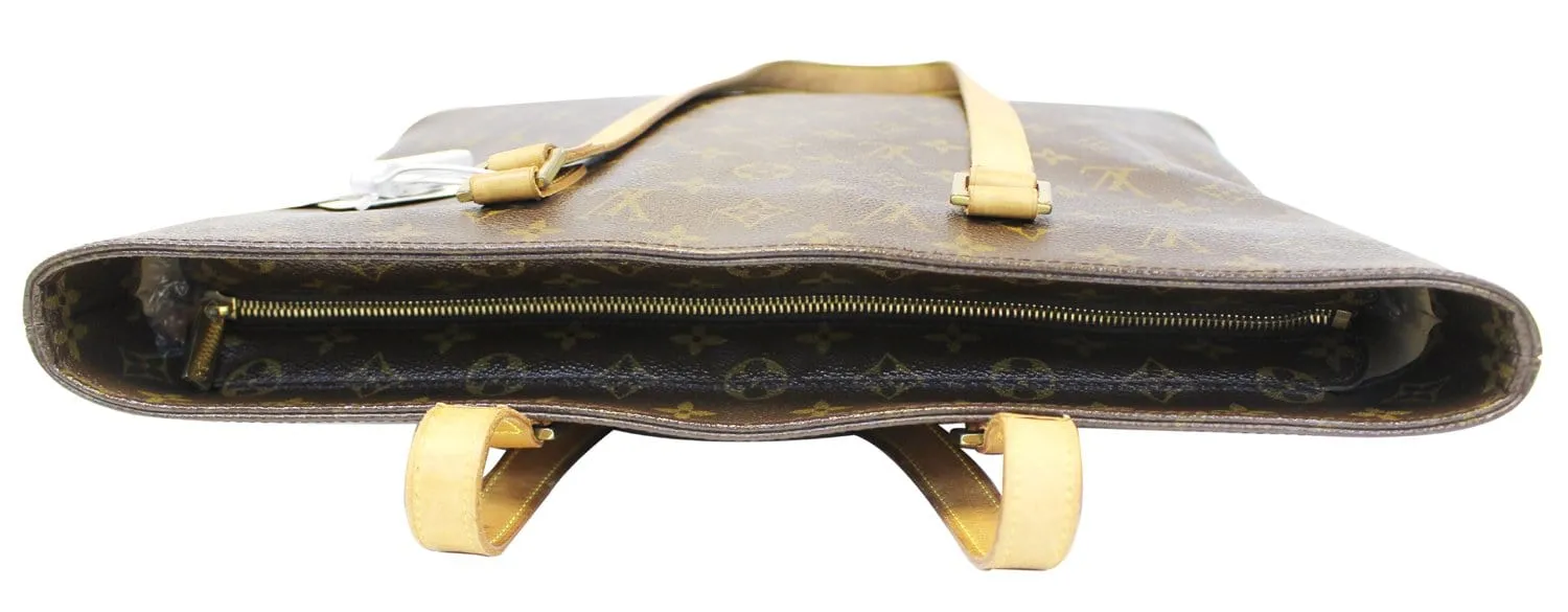 LOUIS VUITTON Used Handbag Monogram Canvas Brown Luco Tote
