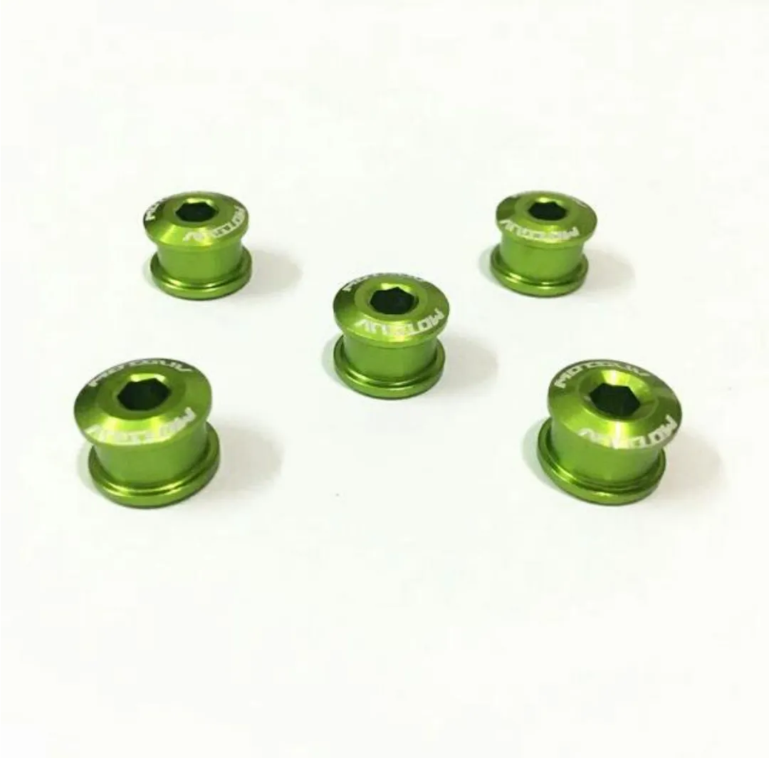 M8 X 5mm Single Speed Chain Ring Bolts (4 Pieces)