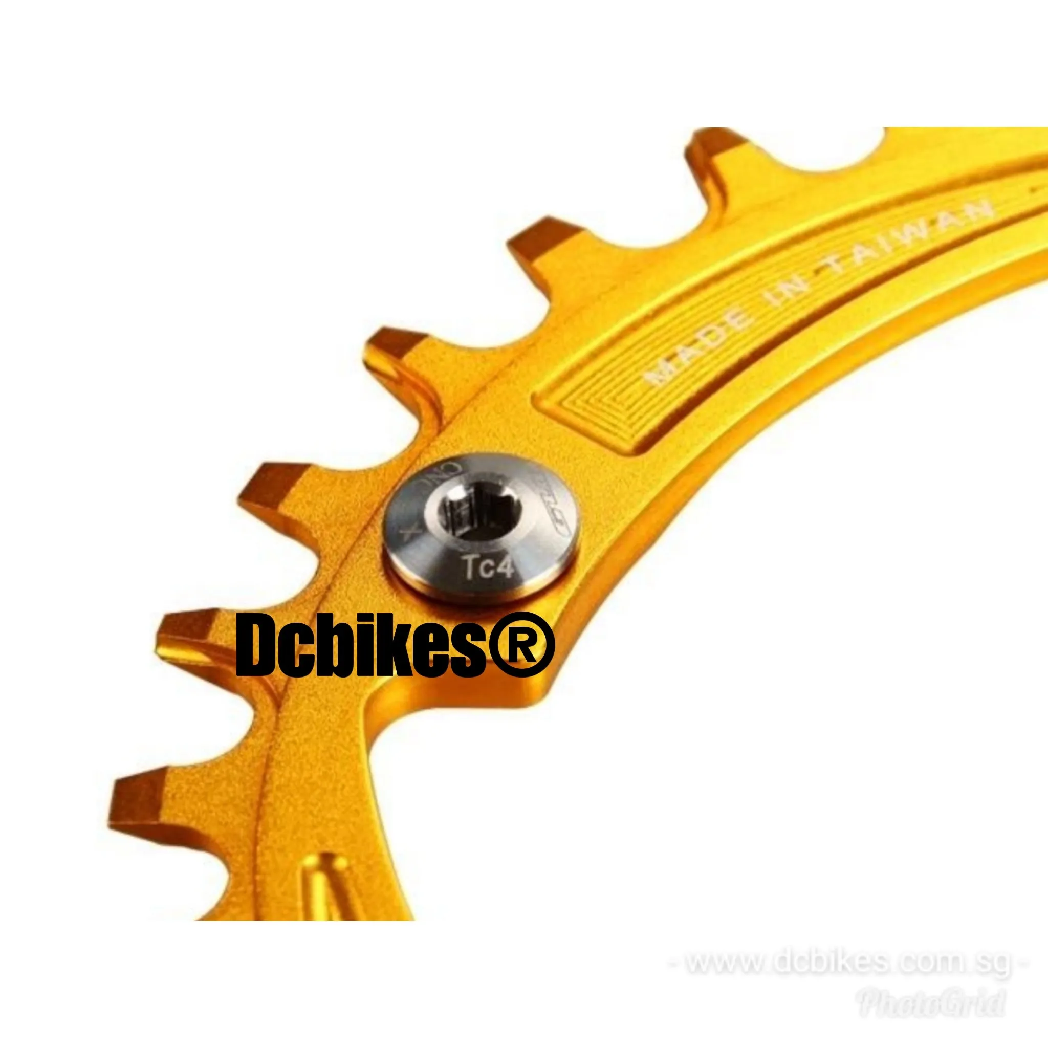M8 X 5mm Single Speed Chain Ring Bolts (4 Pieces)