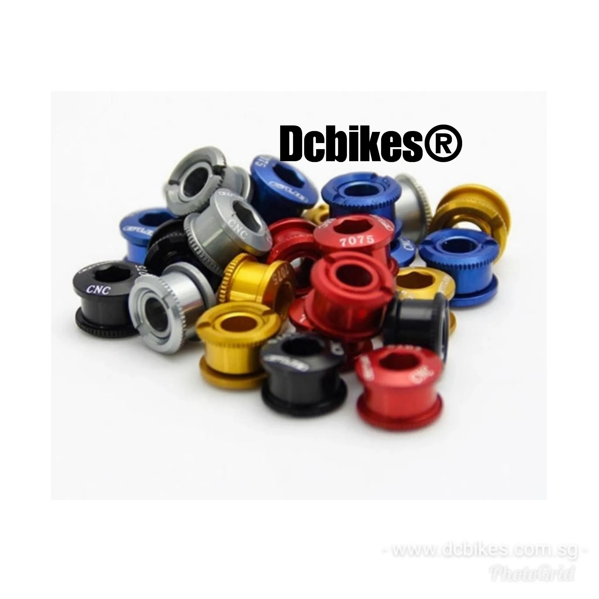 M8 X 5mm Single Speed Chain Ring Bolts (4 Pieces)