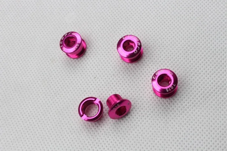 M8 X 5mm Single Speed Chain Ring Bolts (4 Pieces)