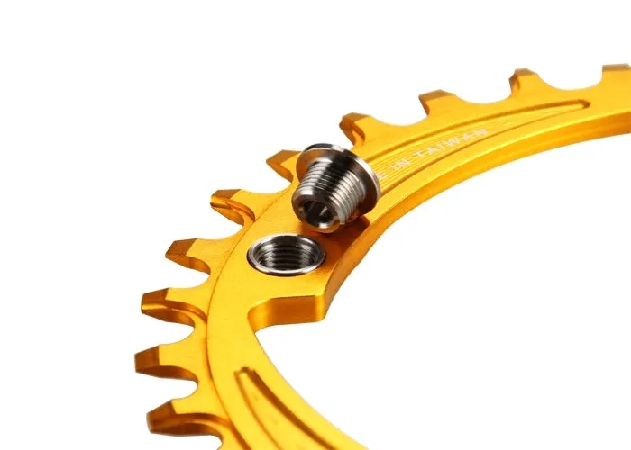 M8 X 5mm Single Speed Chain Ring Bolts (4 Pieces)