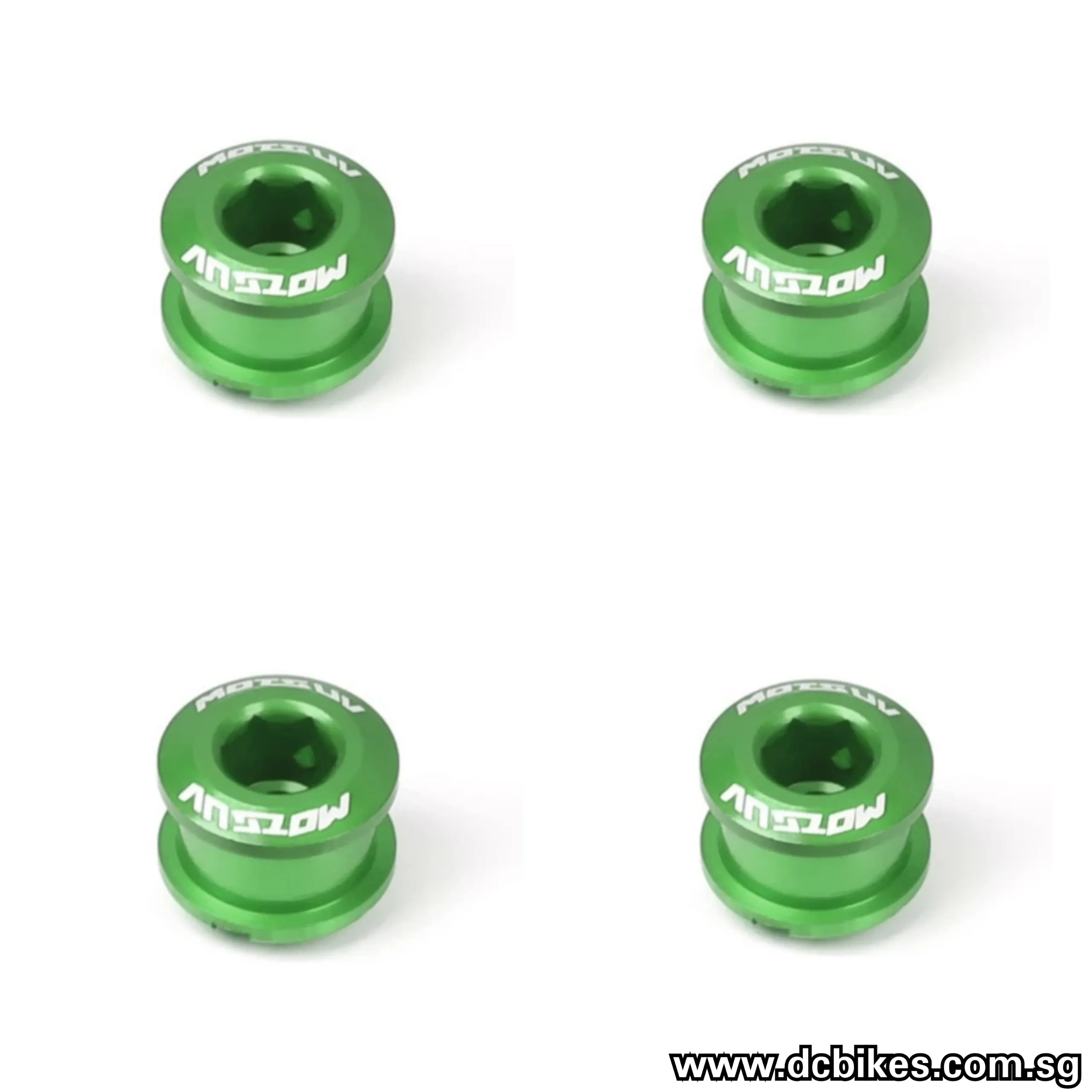 M8 X 5mm Single Speed Chain Ring Bolts (4 Pieces)