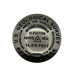 MAGNET MOUNT RAINIER BENCHMARK