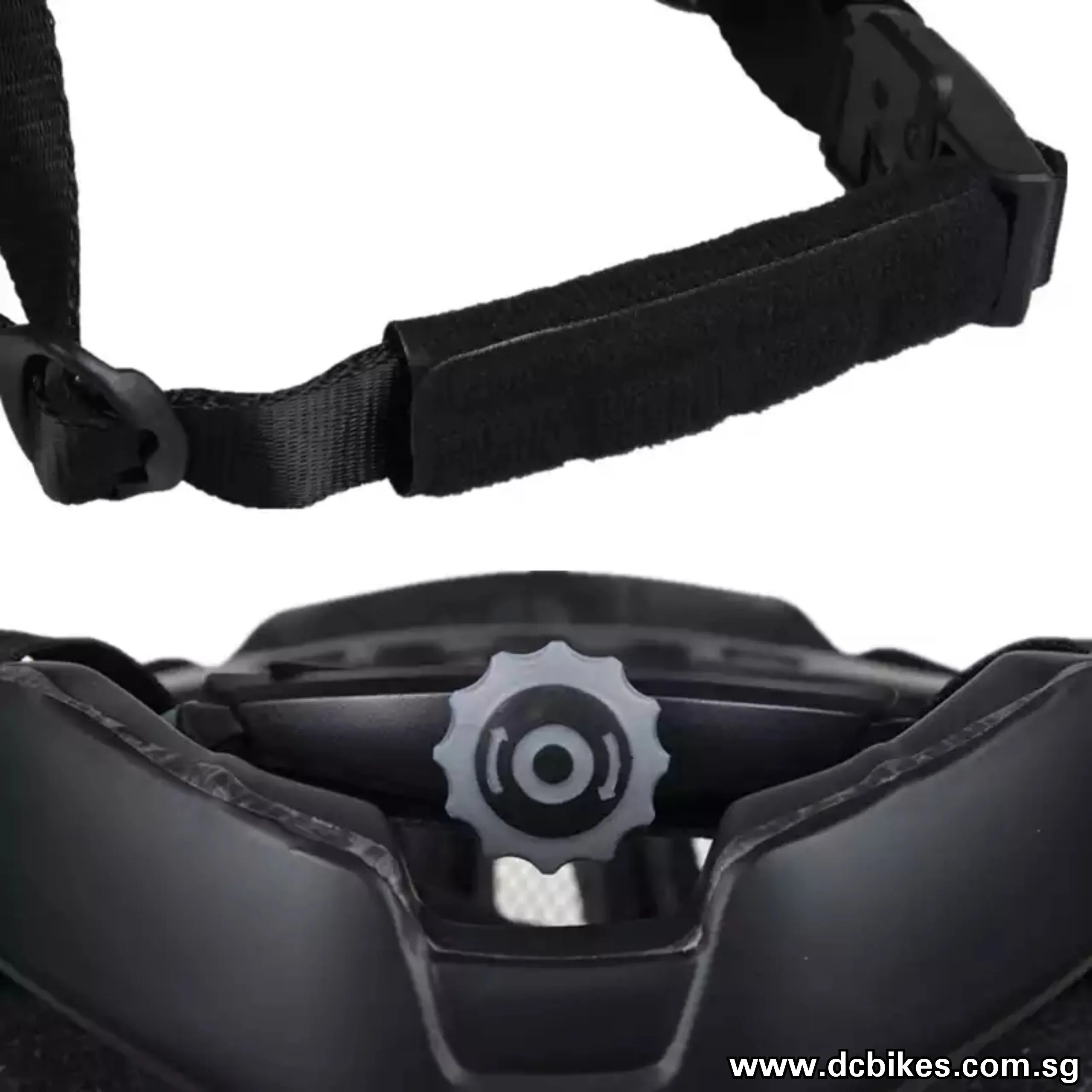 Matt Black Mountain Bike Helmet