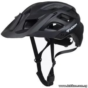 Matt Black Mountain Bike Helmet