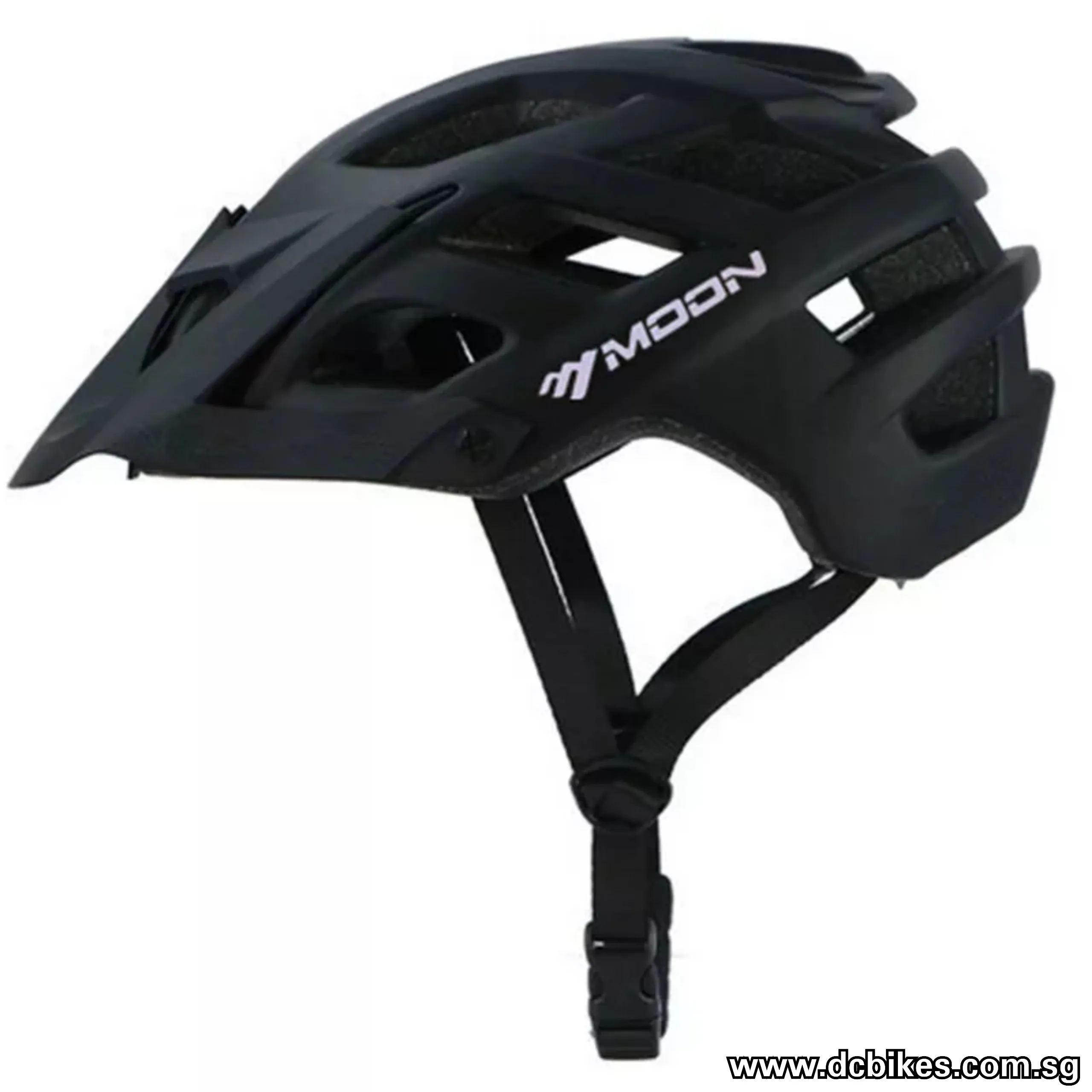 Matt Black Mountain Bike Helmet