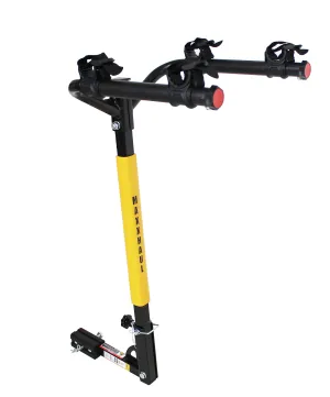 MaxxHaul 50025 Hitch Mount 2 Bike Rack For Cars, Trucks, SUV's, Minivans - 100 lb. Capacity - open_box