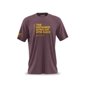 Men's Absa Cape Epic T Shirt (Maroon Melange)