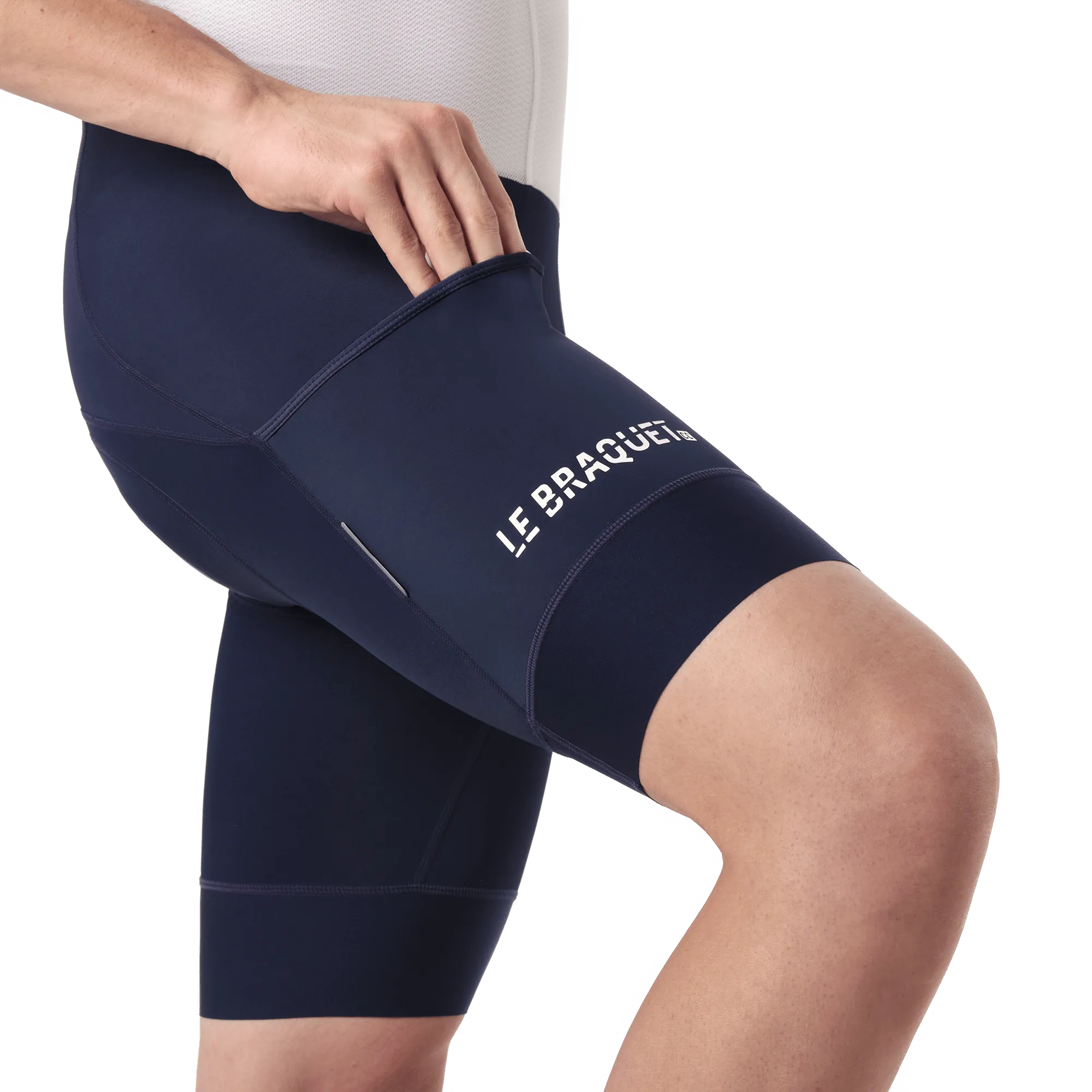 Men's Bib Shorts | BAROUDEUR EXPLORE Marine