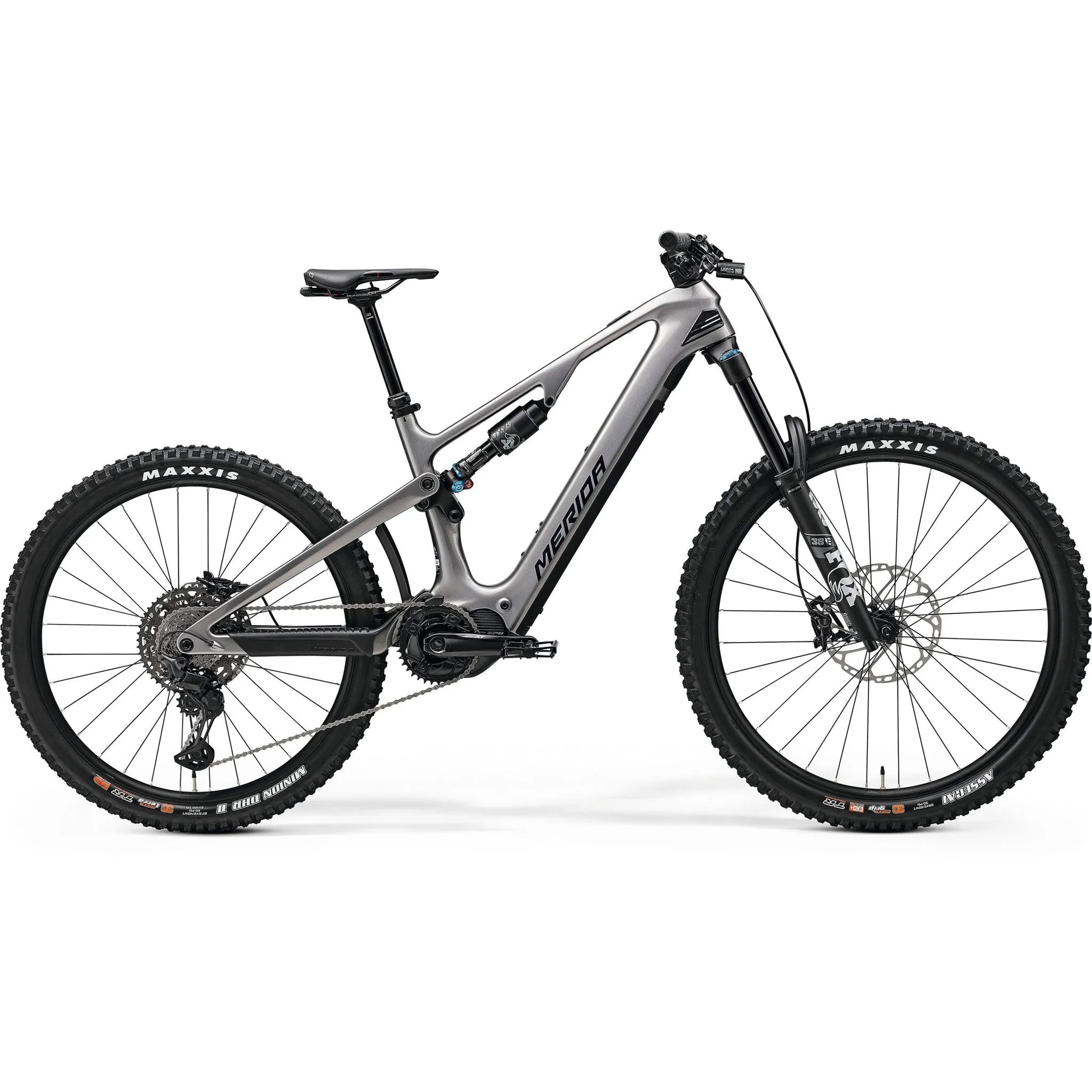 Merida eOne-Sixty 7000 Electric Enduro Bike 600Wh Battery Gunmetal Grey/Black