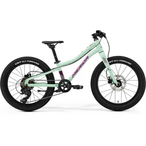 Merida Matts J20  20" Kids Bike Matte Mint/Purple