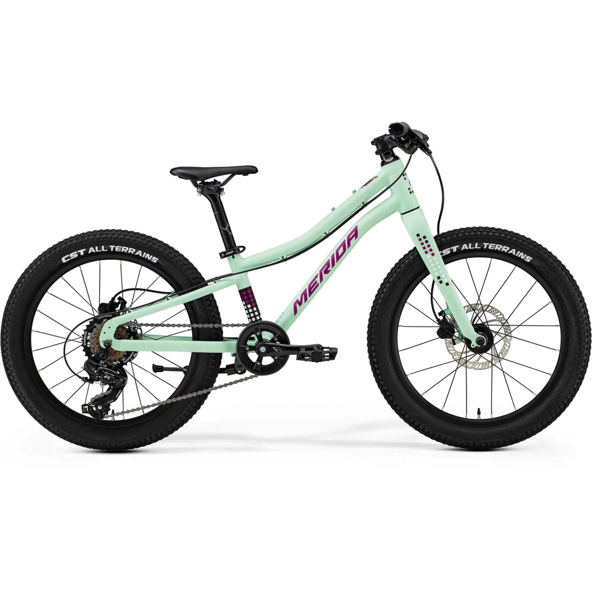 Merida Matts J20  20" Kids Bike Matte Mint/Purple