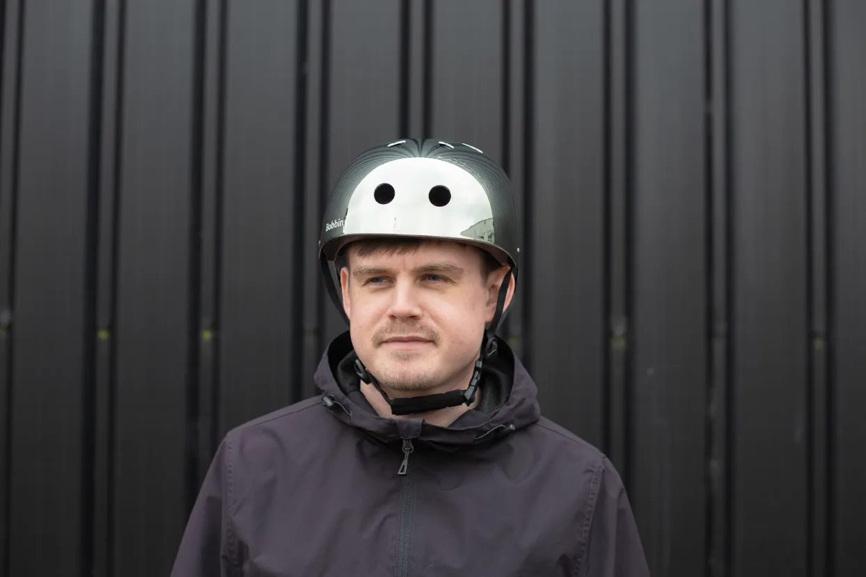Mirror Mirror Bike Helmet Chrome