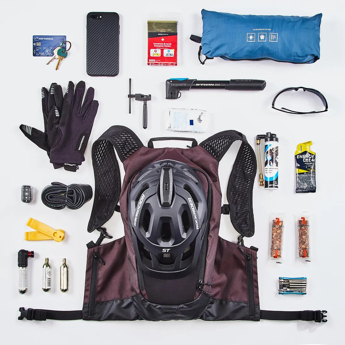 Mountain Bike Hydration Backpack Explore 7L/2L Water