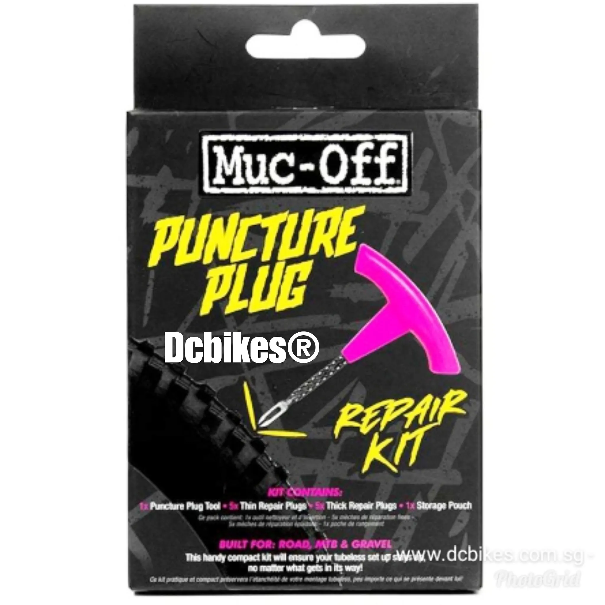 Muc-Off MTB Road Tubeless Tyre Puncture Plug Repair Kit