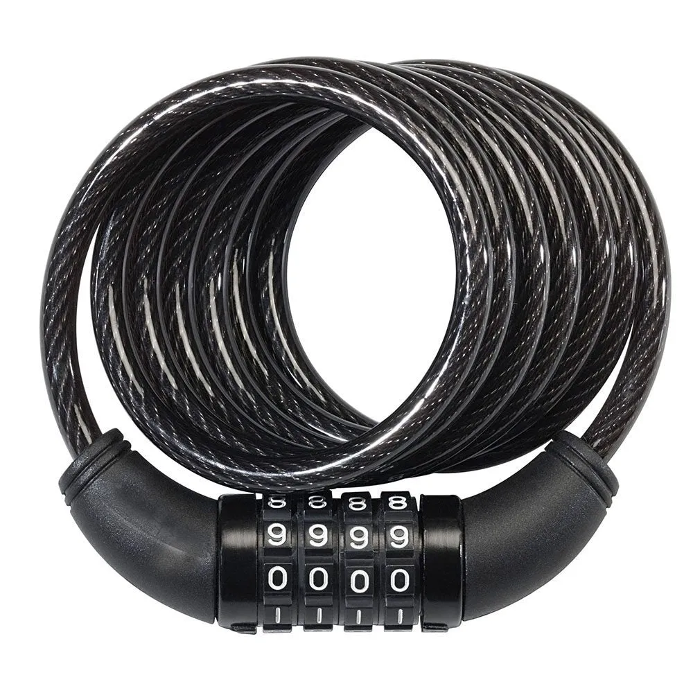 Multipurpose Universal Number Chain Cable Bike/Bicycle Helmet Lock Heavy Duty, Security Number Lock for TVS Apache, Bajaj Pulsar, Hero Splendor, Hero HF Deluxe, Honda CB Shine, TVS Raider