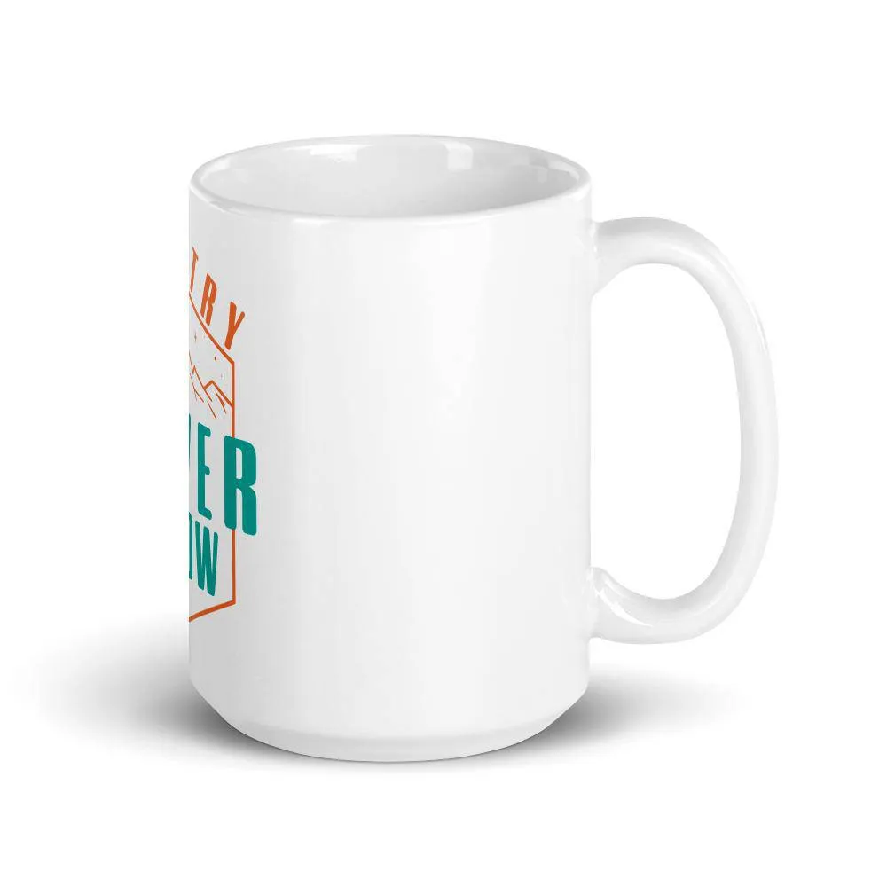 Never try never know mug