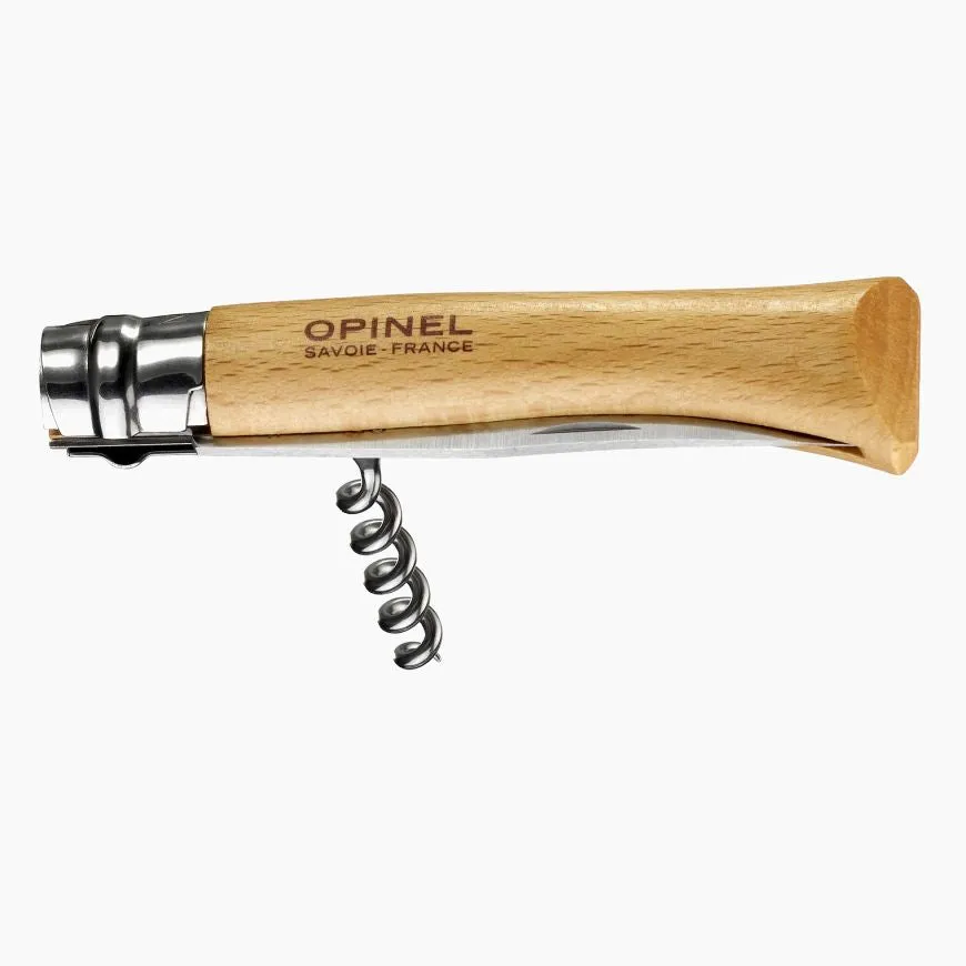 No.10 Corkscrew Stainless Steel Folding Knife