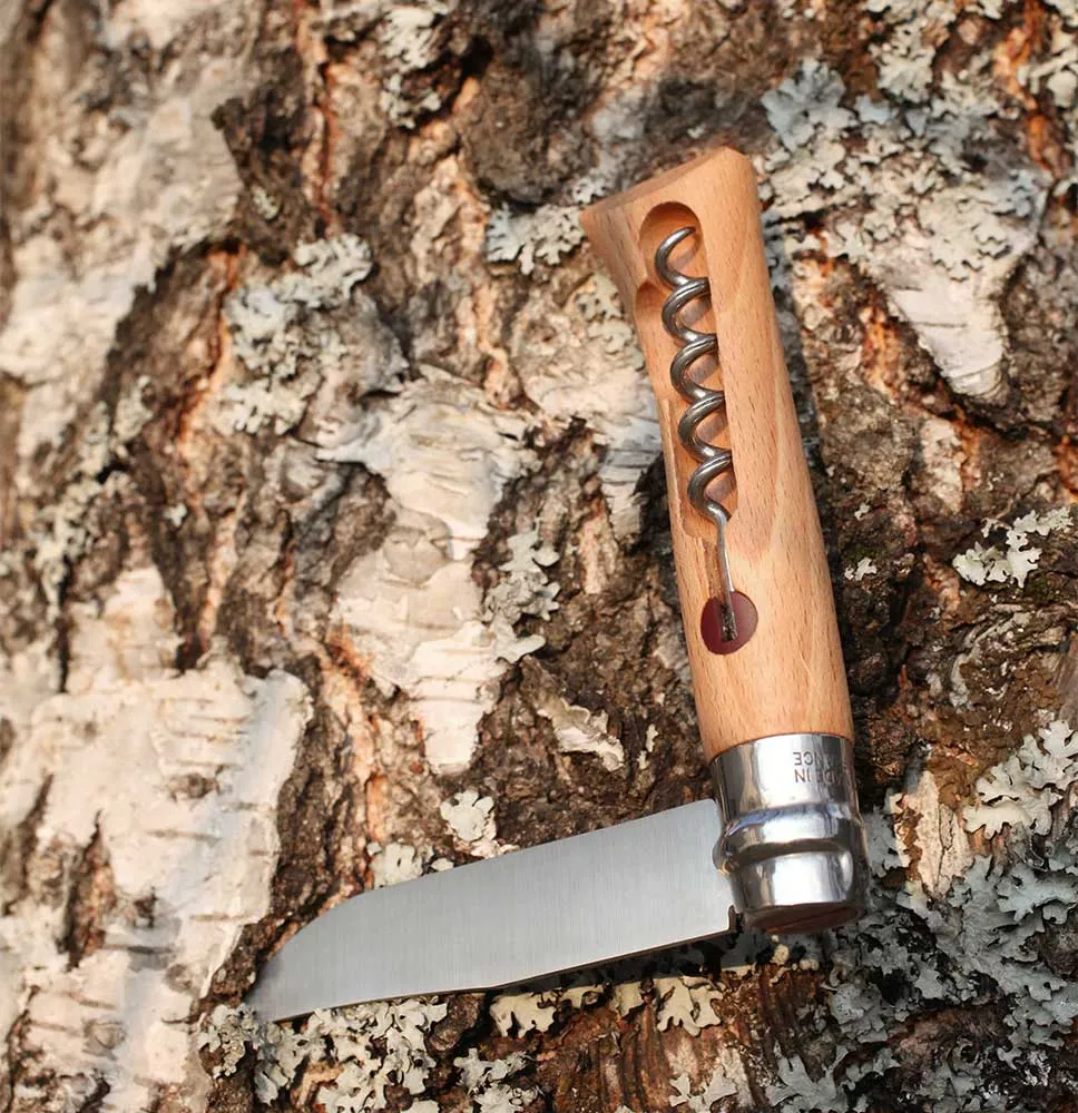 No.10 Corkscrew Stainless Steel Folding Knife