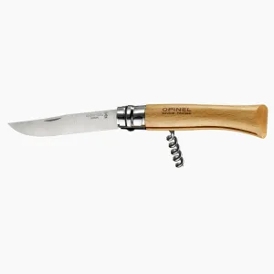 No.10 Corkscrew Stainless Steel Folding Knife