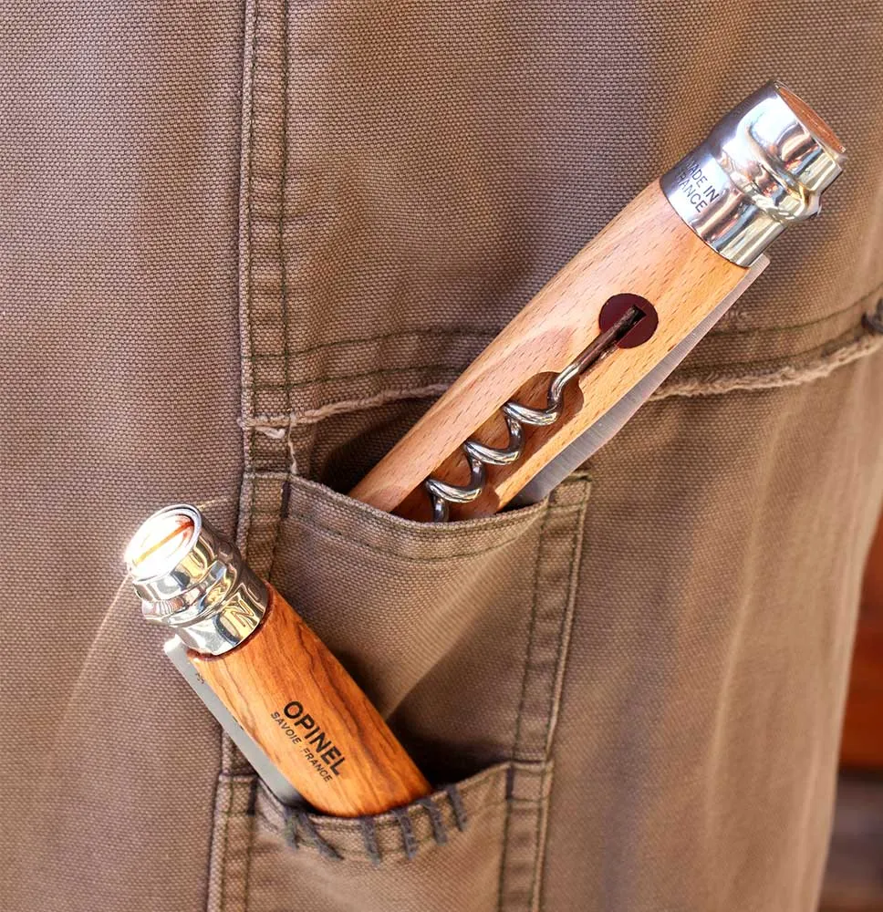 No.10 Corkscrew Stainless Steel Folding Knife