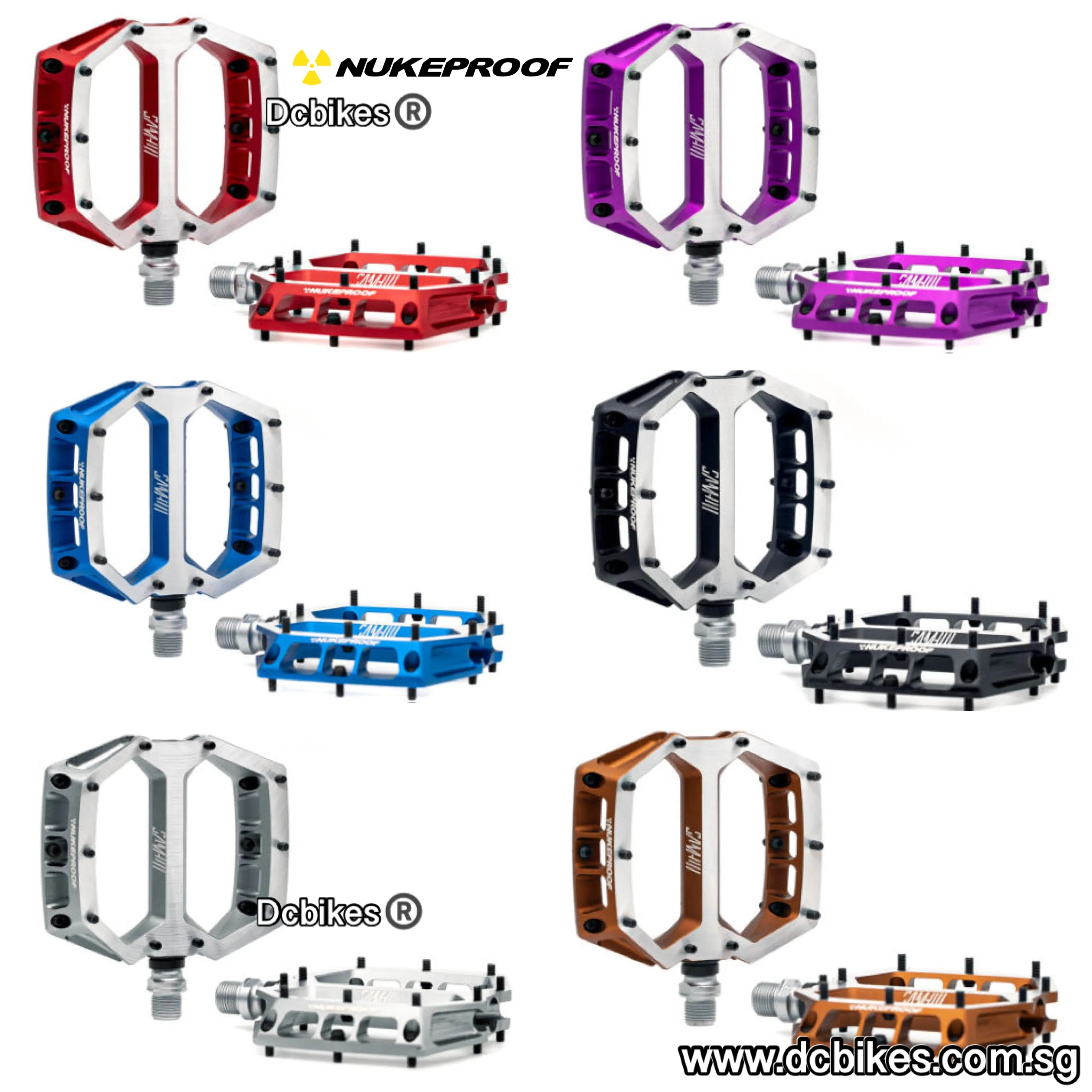 Nukeproof Horizon Pro Sam Hill Enduro Aluminum Pedals