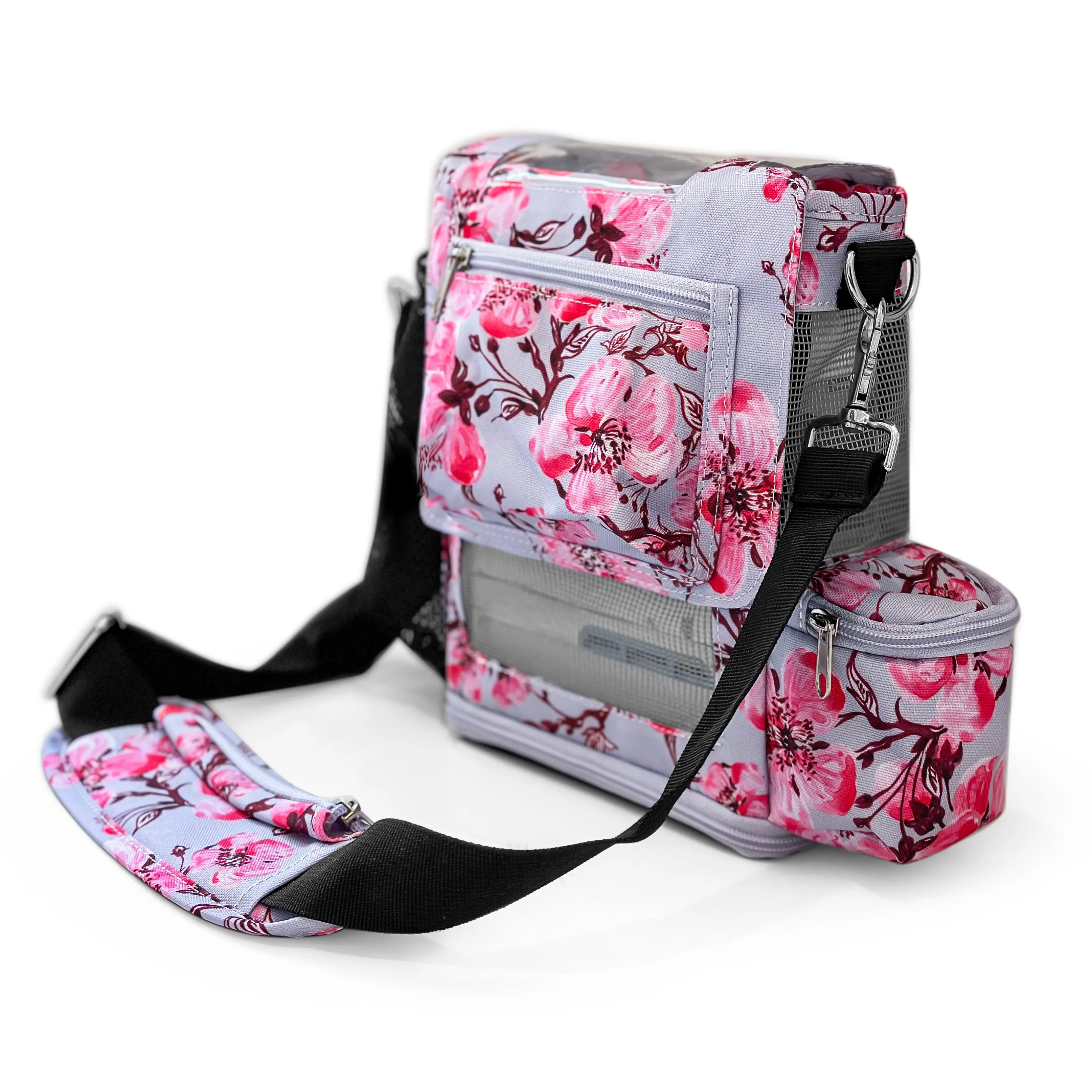 o2totes Inogen Rove 6 Carry Bag w/Pockets - Floral