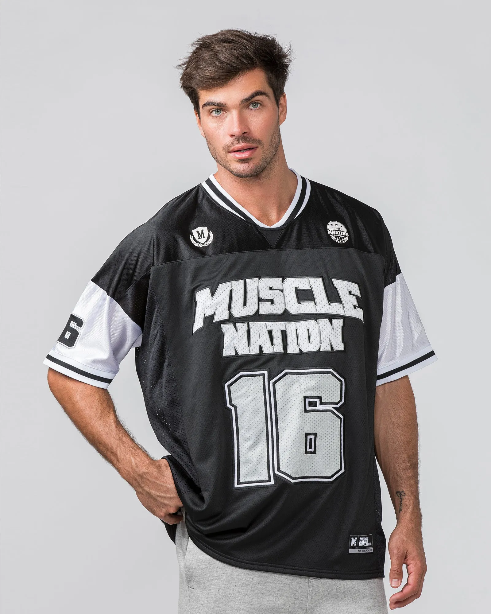 Oversized Jersey - Black